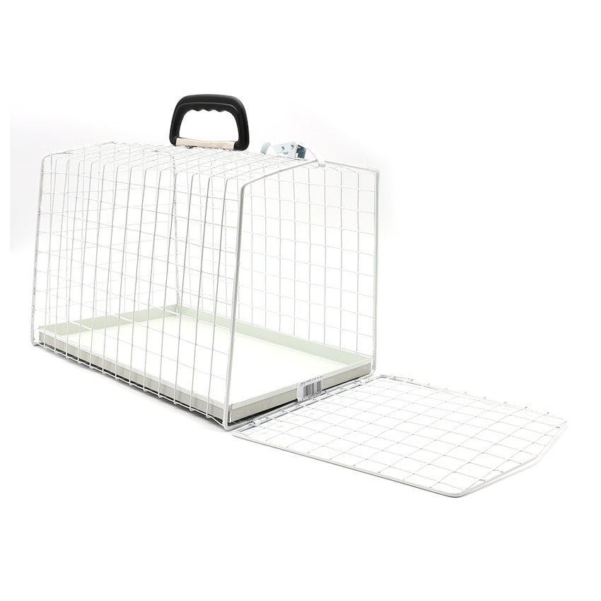 croci-cage-transport-m-tal-chat-chien-32-5x30x40-cm-verrou image 4