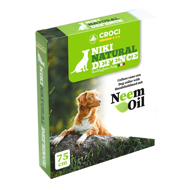 croci-niki-natural-defence-collier-chien-huile-de-neem image 1