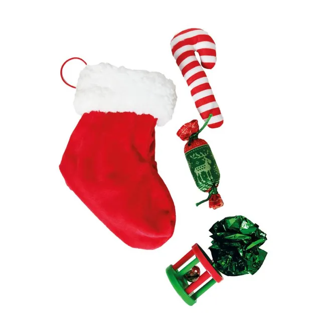 croci-xmas-stocking-set-jouets-chat-no-l-4-pi-ces image 1