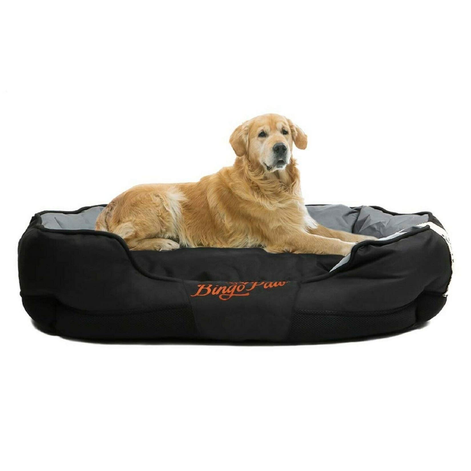 bingopaw-dog-bed-panier-chien-xxl-130x90cm-d-houssable-imperm-able image 1
