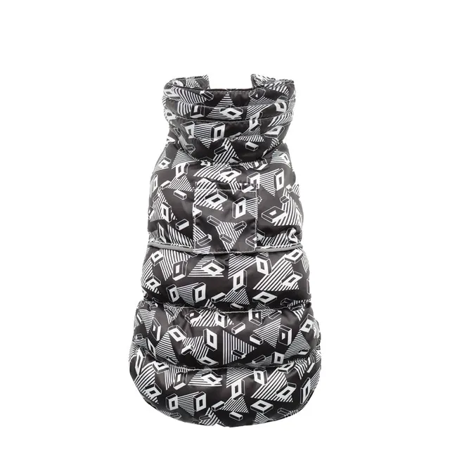 croci-barton-manteau-chien-hiver-col-haut-matelass image 1