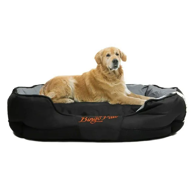 bingopaw-dog-bed-panier-chien-xxl-130x90cm-d-houssable-imperm-able image 1