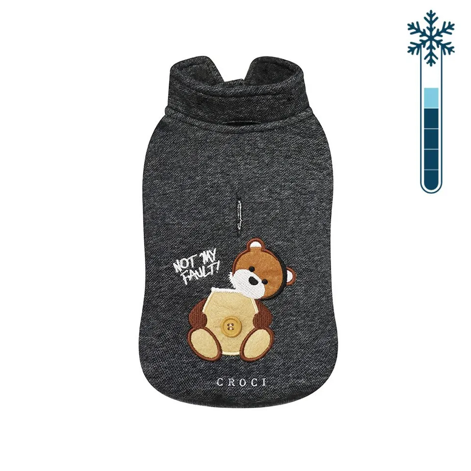 croci-not-my-fault-sweat-chien-polaire-col-roul-35-cm image 1