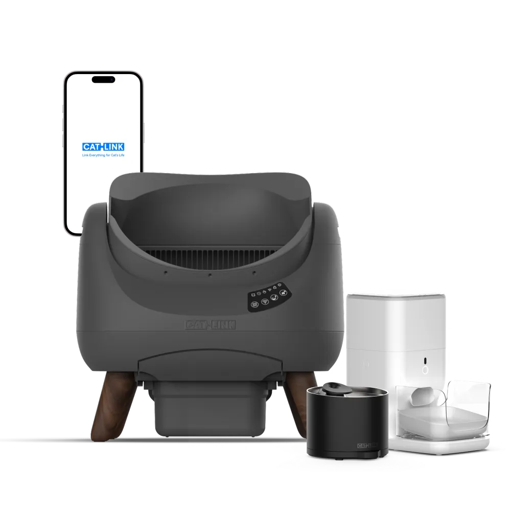 catlink-scooper-open-x-kit-chat-connect-liti-re-fontaine-gamelle image 1