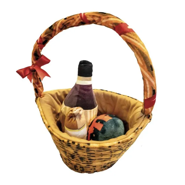 croci-christmas-basket-peluche-couinante-29-cm image 1