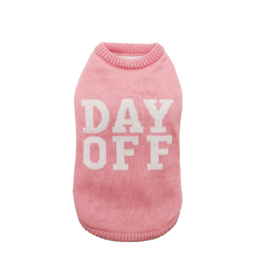 croci-day-off-pull-chien-gris-35-cm-chaud-jacquard image 3