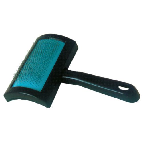 croci-carde-plastique-brosse-chien-petit-poil-mort image 1