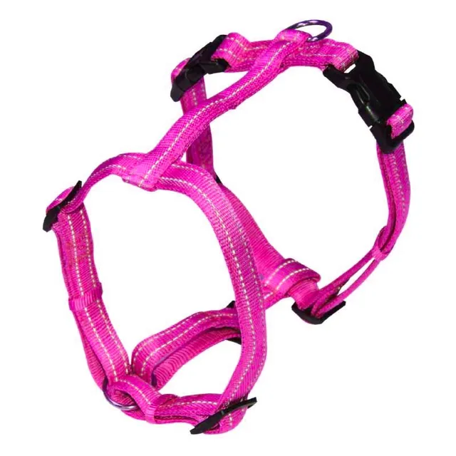 croci-soft-reflective-harnais-chien-en-h-nylon-doux-r-fl-chissant image 1