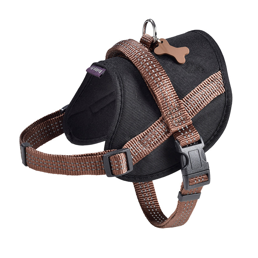croci-bobby-easy-safe-harnais-chien-noir-m-r-fl-chissant image 7