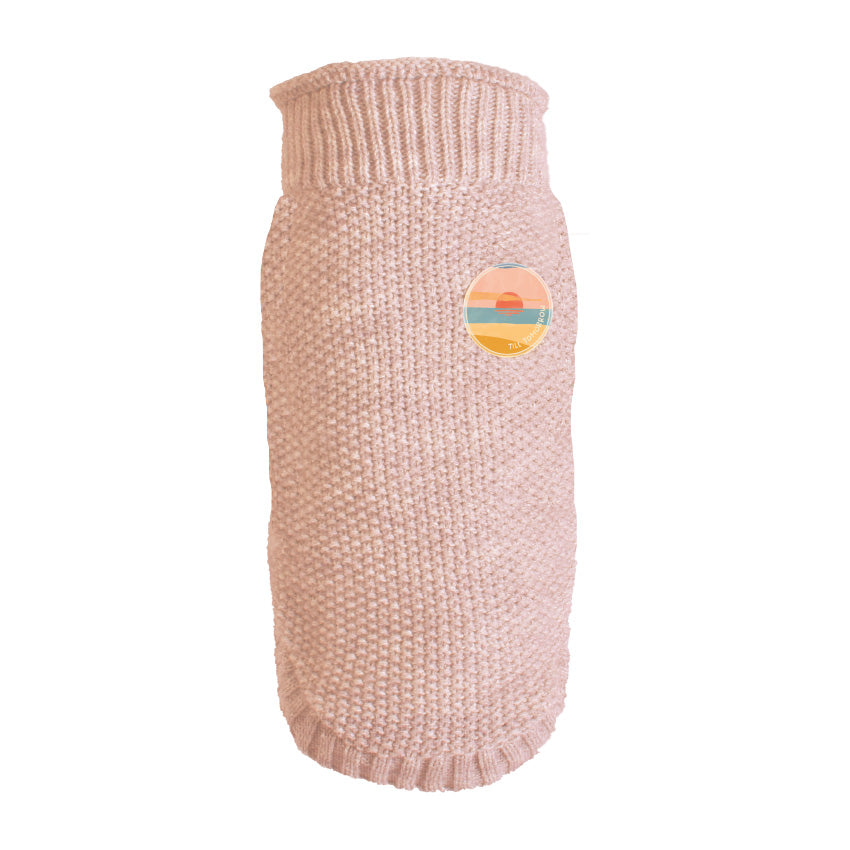 croci-chic-pull-chien-col-roul-rose-xs-26-cm image 2