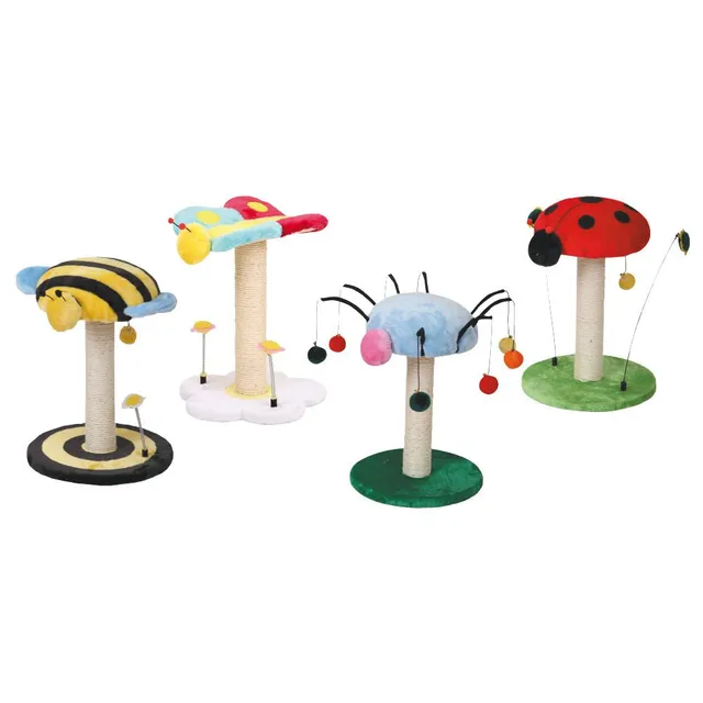croci-lucky-bugs-griffoir-chat-insecte-mod-le-assorti image 1
