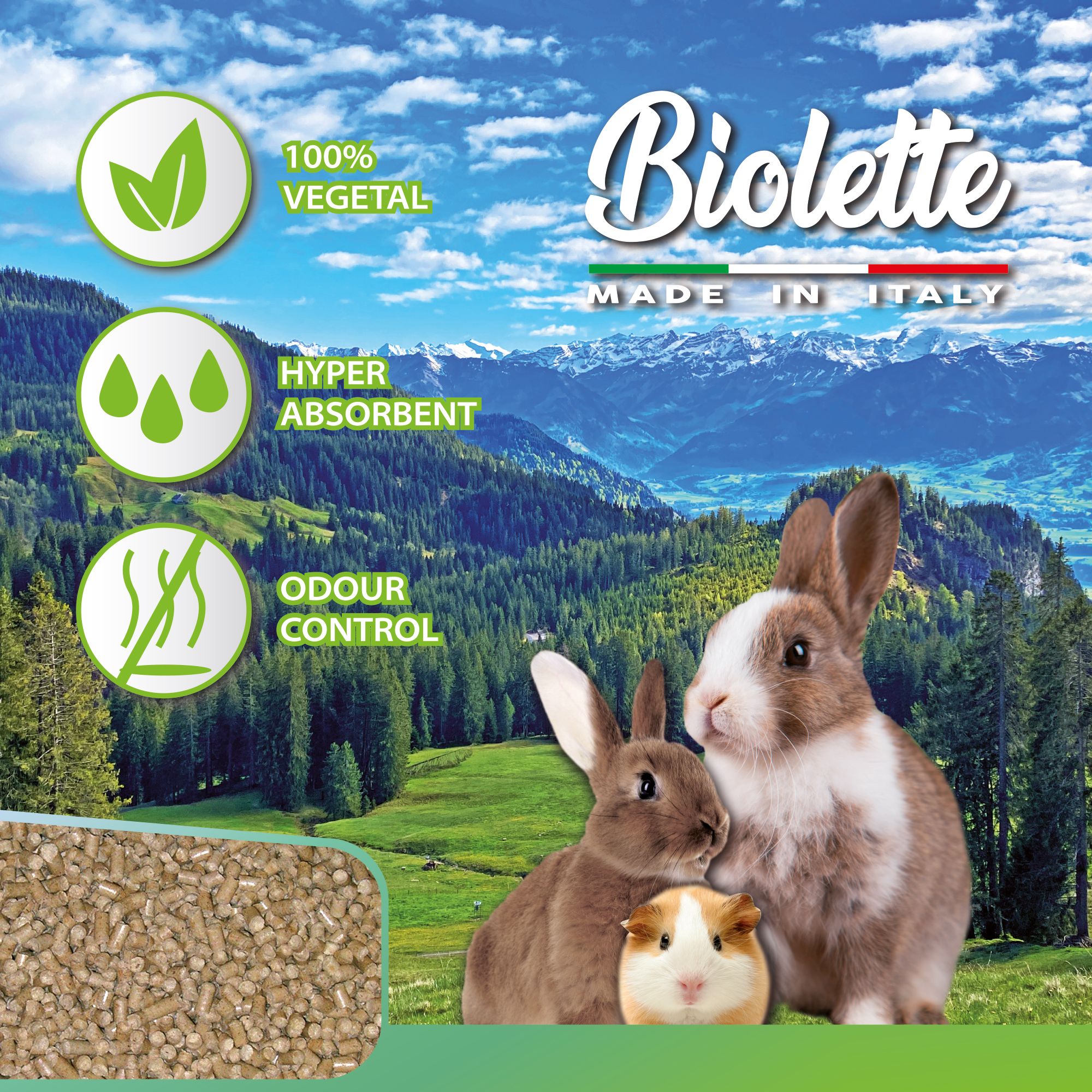 croci-biolette-liti-re-v-g-tale-lapin-rongeur-8-litres image 3