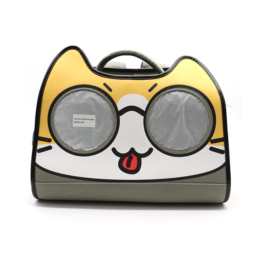 croci-catmania-tomodachi-sac-dos-chat-orange-40-cm image 1