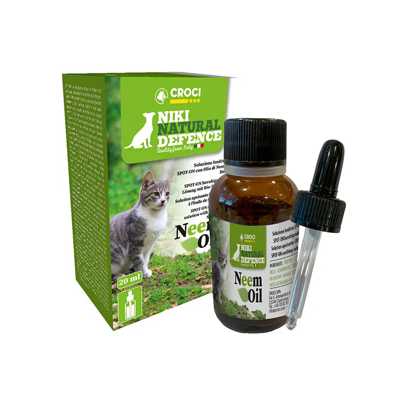 croci-niki-natural-defense-solution-neem-chat-20-ml image 1