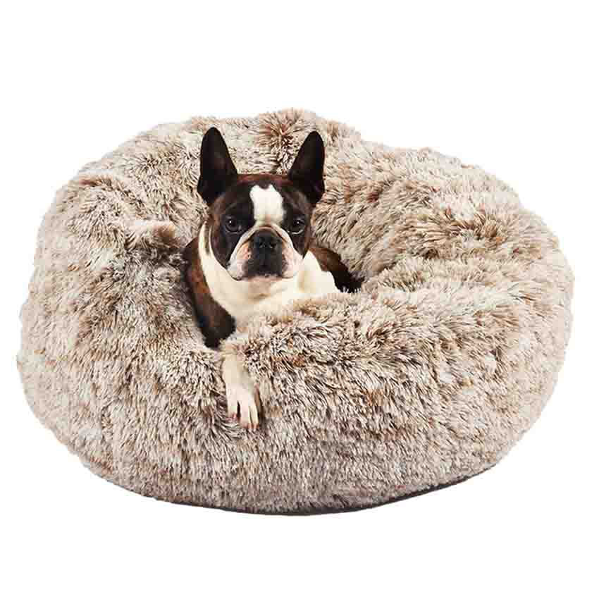 croci-bobby-poilu-panier-chien-gris-70x25-cm image 3