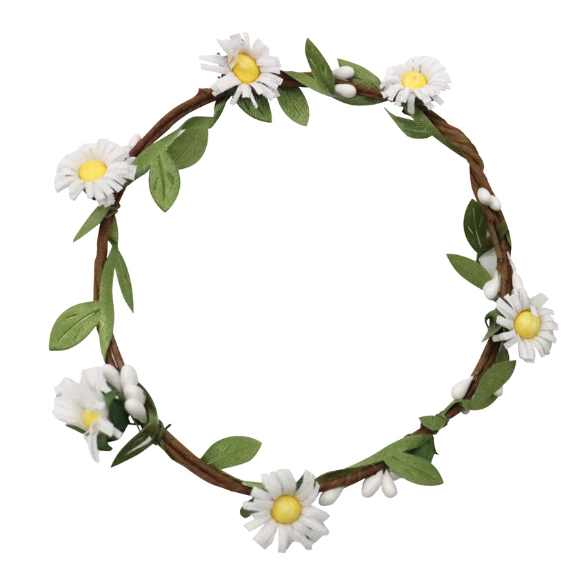 croci-ceremony-couronne-fleur-chien-mariage-10-cm image 1