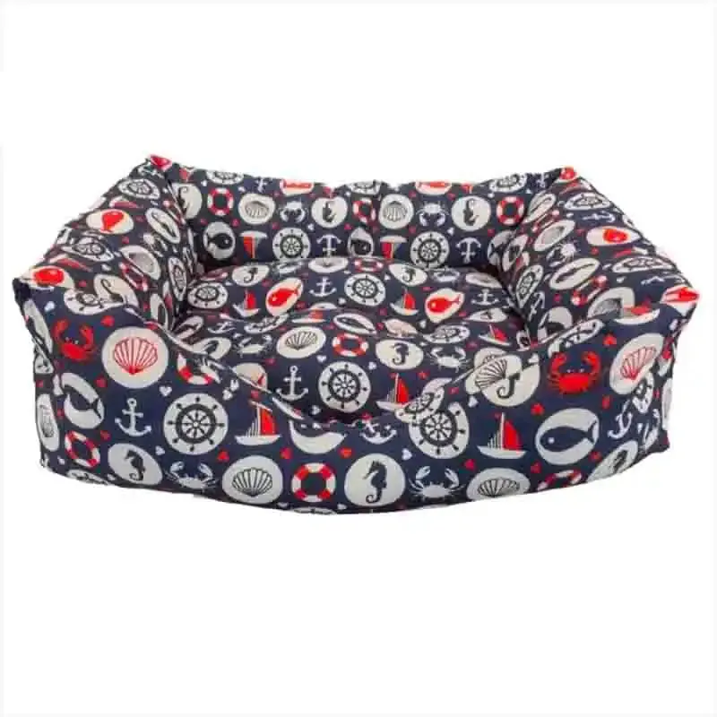 croci-nautica-panier-chien-rectangulaire-50x35-cm-marin image 1
