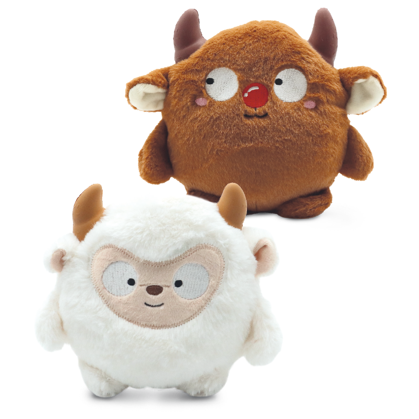 croci-antlers-peluche-chien-no-l-17-cm image 1