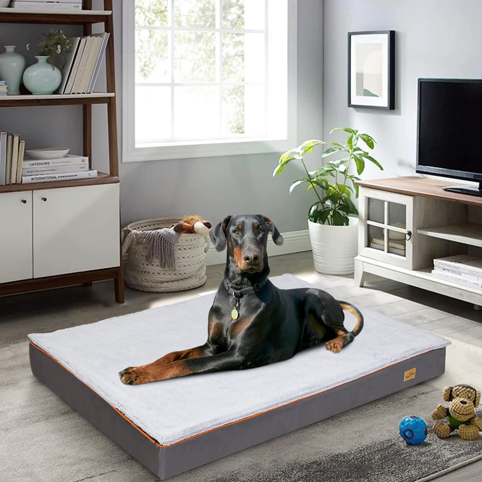 bingopaw-dog-bed-panier-chien-135x100x12cm-orthop-dique image 7