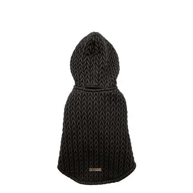croci-veste-chien-matelass-e-capuche-velours-35-cm image 1