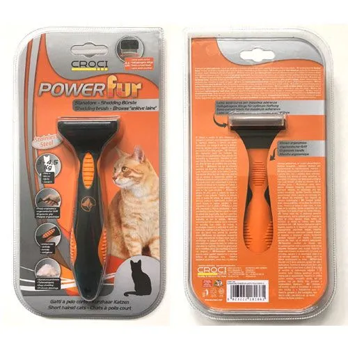 croci-powerfur-brosse-chat-poils-courts-taille-m image 1