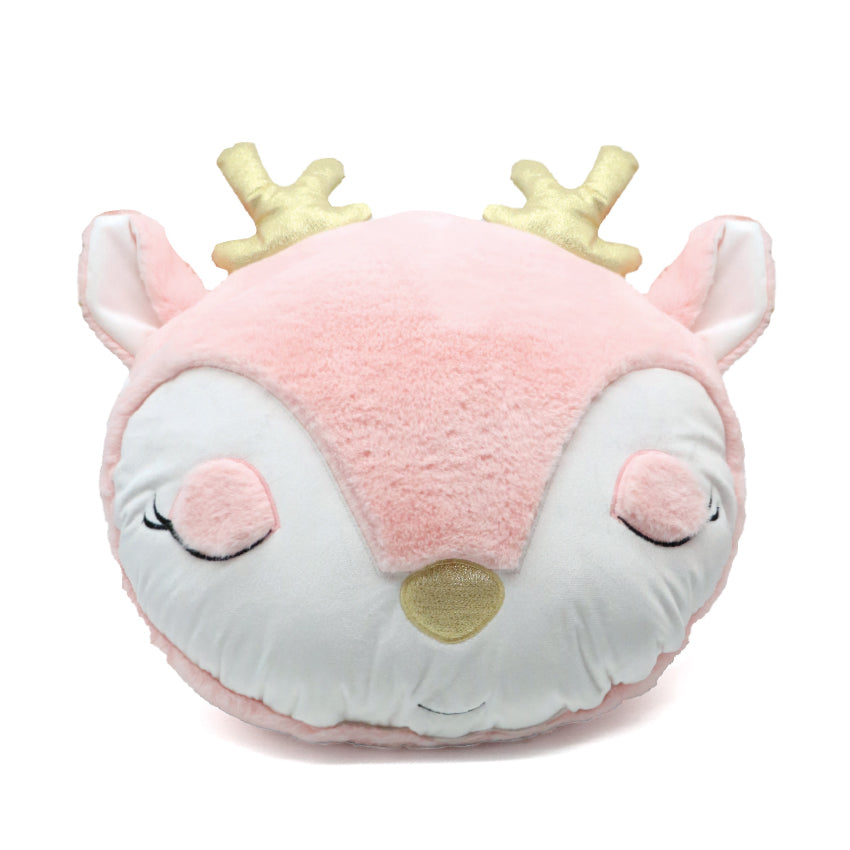 croci-renne-rose-coussin-chien-et-chat-no-l-d-coratif image 1