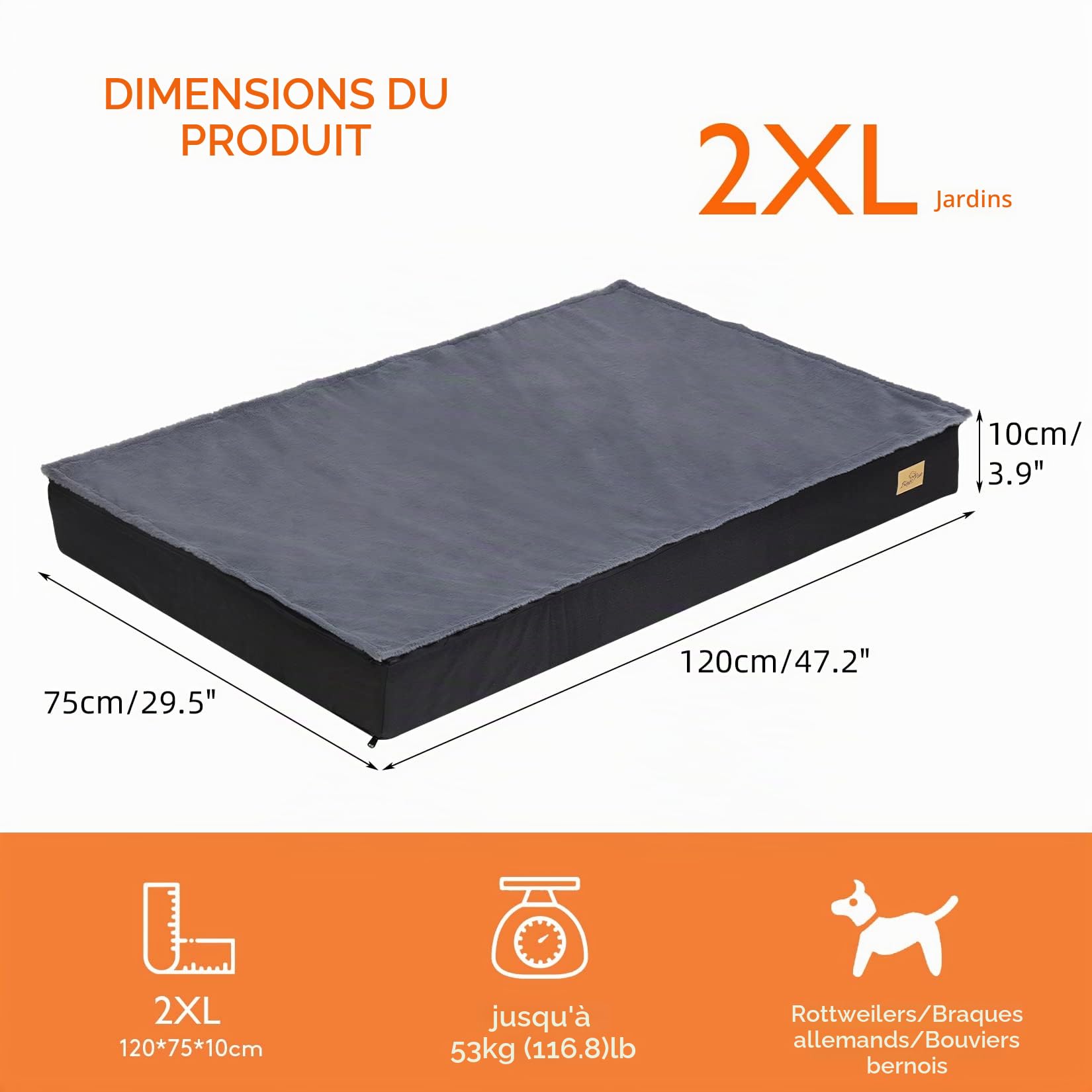 bingopaw-dog-bed-panier-chien-xxl-120x75cm-orthop-dique image 6