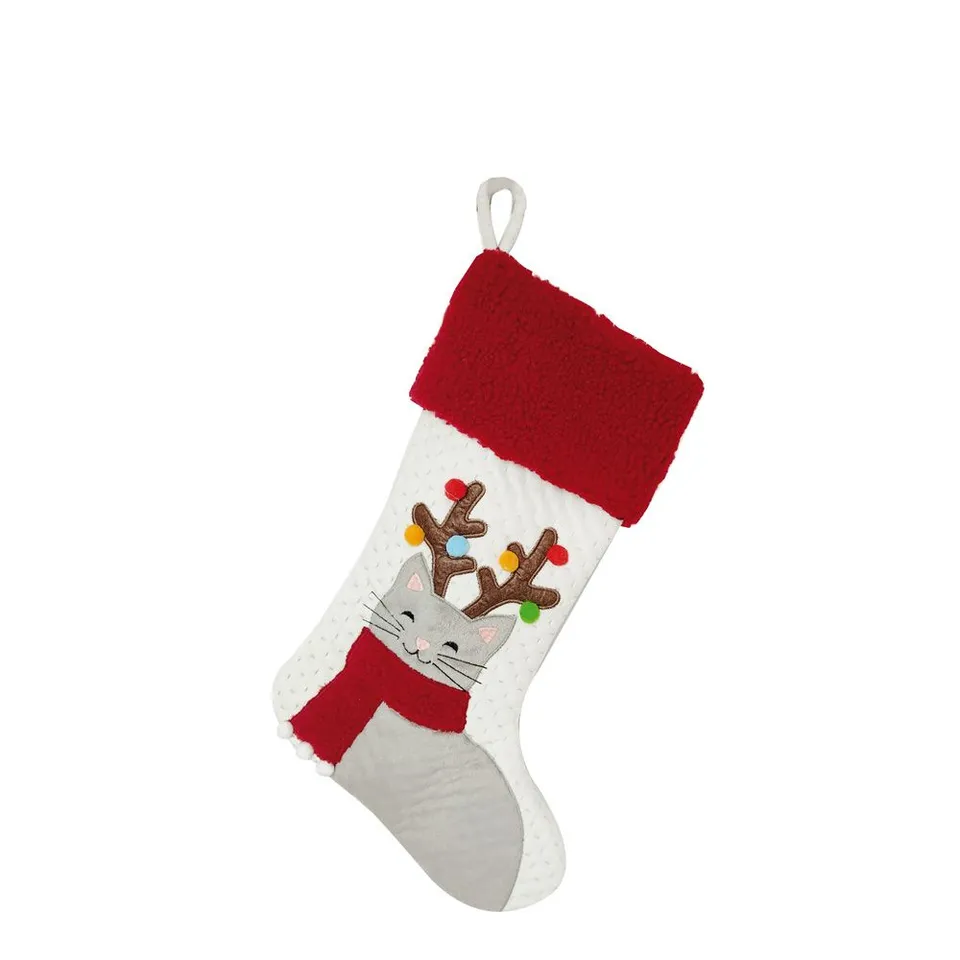 croci-chaussette-de-no-l-pour-chat-44x28-cm-tissu-broderie image 1