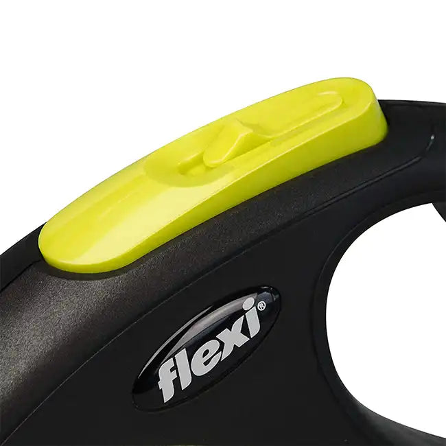 flexi-new-neon-laisse-enrouleur-cordon-5-m-jaune-fluo image 2