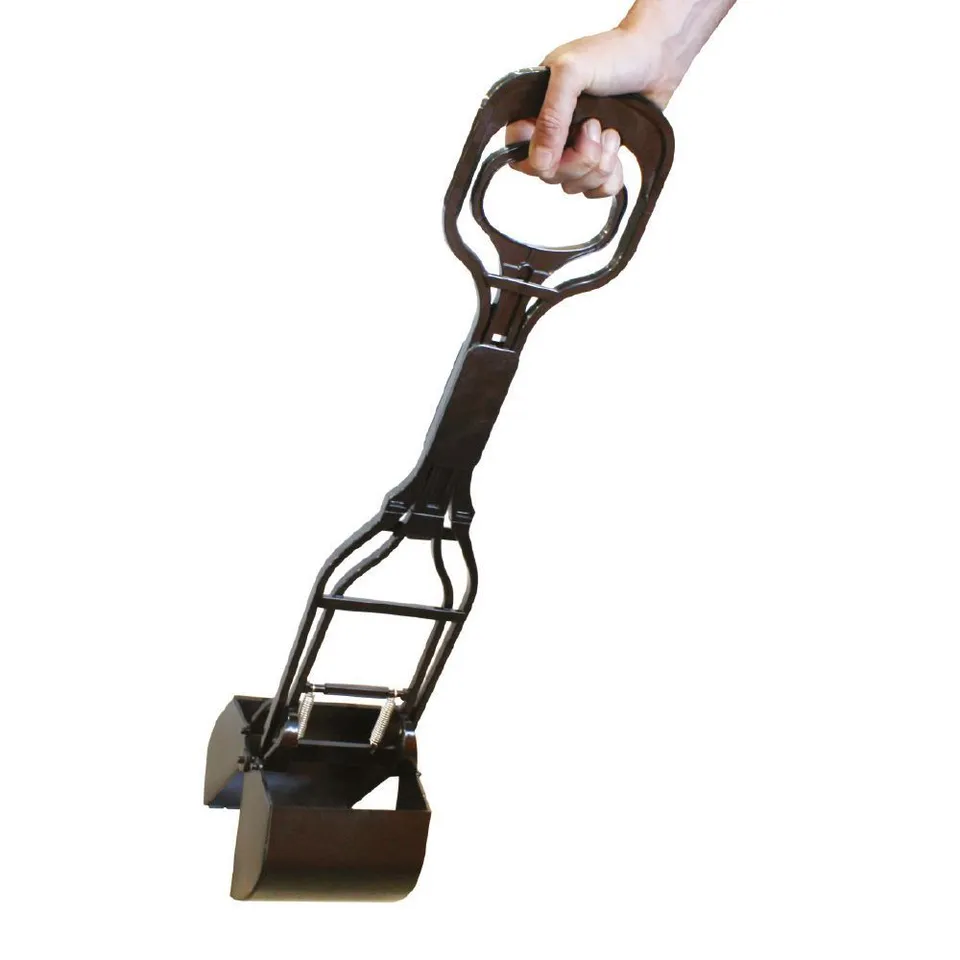 croci-pince-ramasse-crottes-chien-plastique-pliable image 1