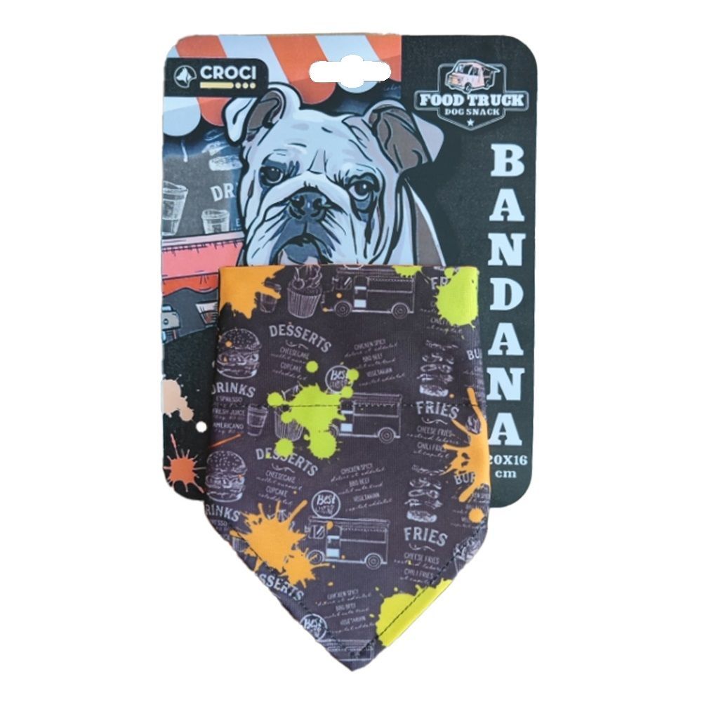 croci-foodtruck-bandana-chien-r-versible-broche-20x16 image 3