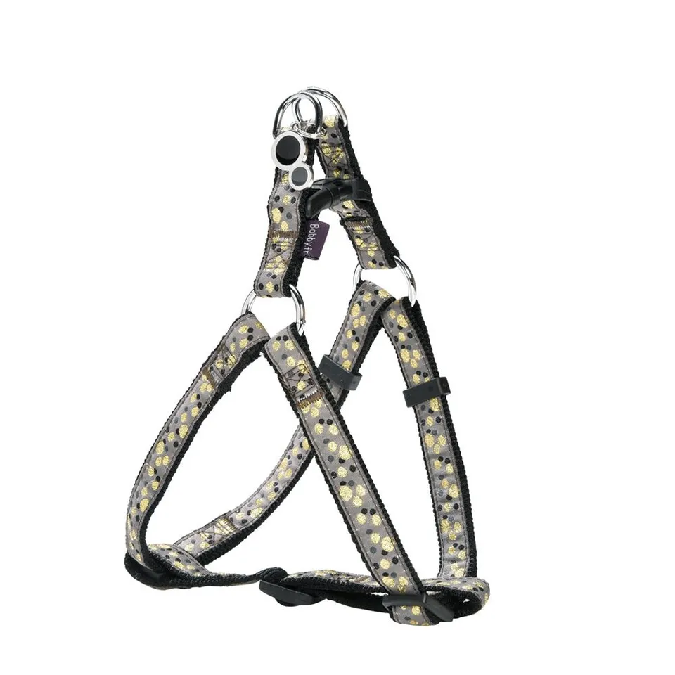 croci-bobby-chamane-harnais-chien-nylon-dor-25-37-cm image 1