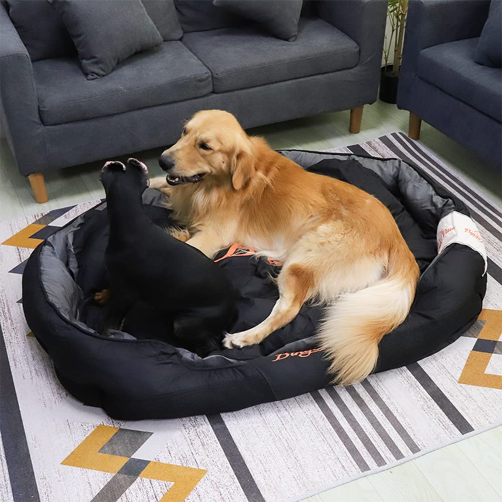 bingopaw-dog-bed-panier-chien-xxl-130x90cm-d-houssable-imperm-able image 7