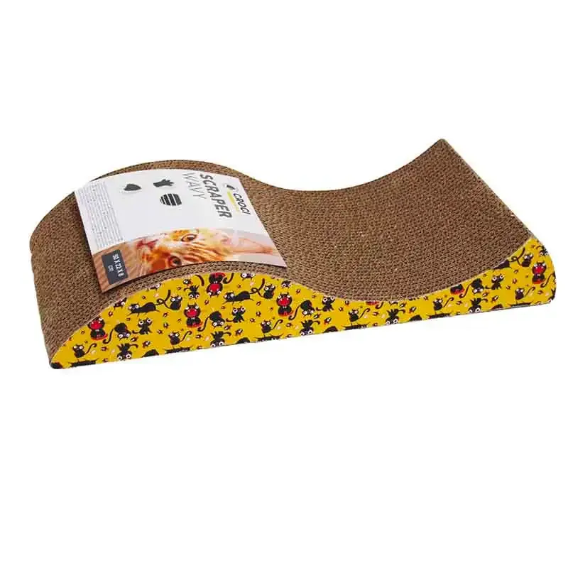 croci-wavy-griffoir-chat-carton-vague-herbe-chat image 1