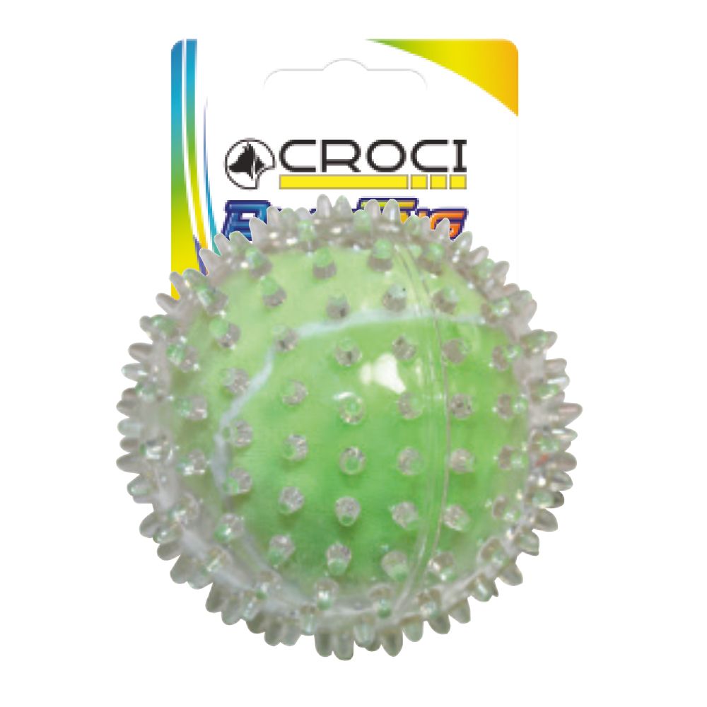 croci-plurisport-balle-jouet-chien-tpr-peluche-assortie image 2