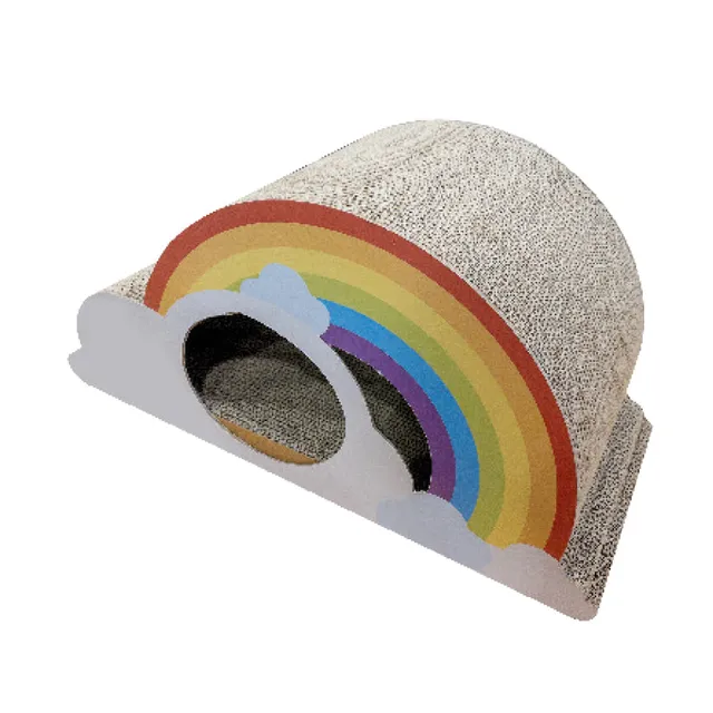 croci-rainbow-griffoir-chat-arc-en-ciel-color-stable image 1