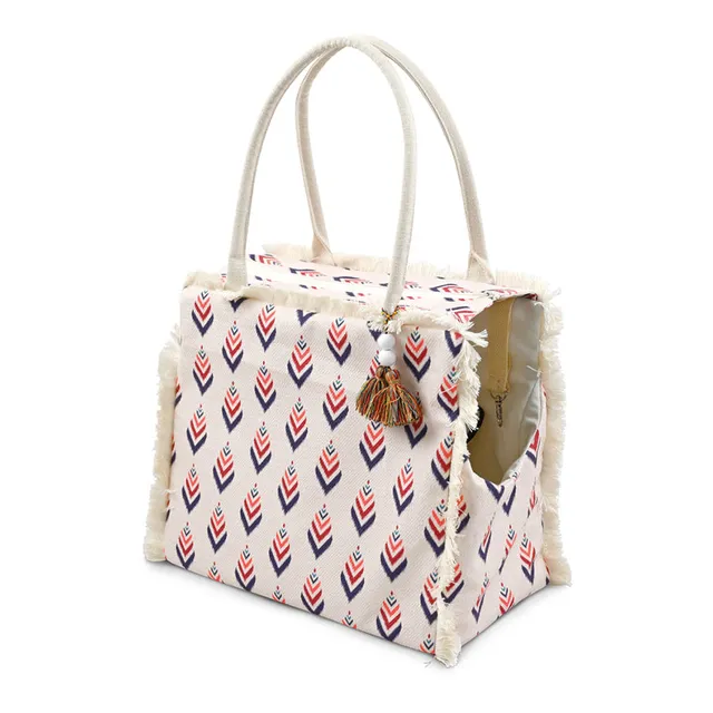 croci-cuzco-sac-transport-chien-chat-tissu-36x18x30-cm image 1