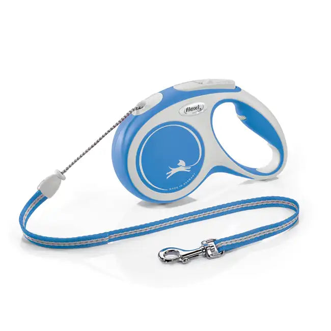flexi-new-comfort-laisse-enrouleur-chien-corde-5-m-bleue image 4