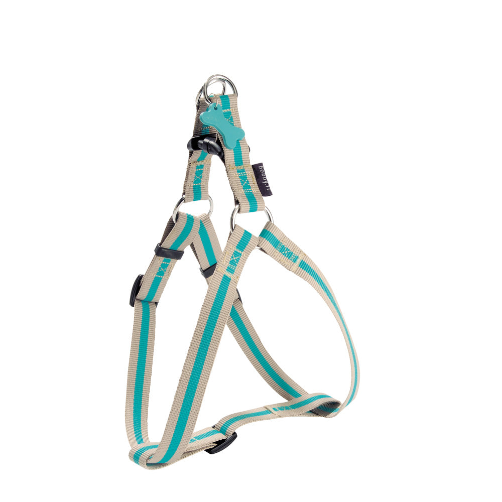 croci-bobby-arlequin-harnais-chien-nylon-marron-32-52-cm image 5