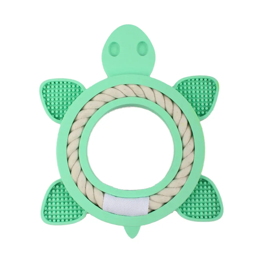 croci-dog-toys-tortue-jouet-chien-corde-tpr-r-sistant image 1