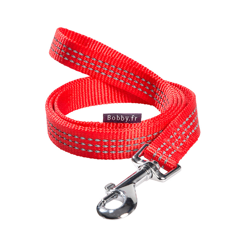 croci-bobby-safe-laisse-nylon-chien-noire-s-m-r-glable image 7