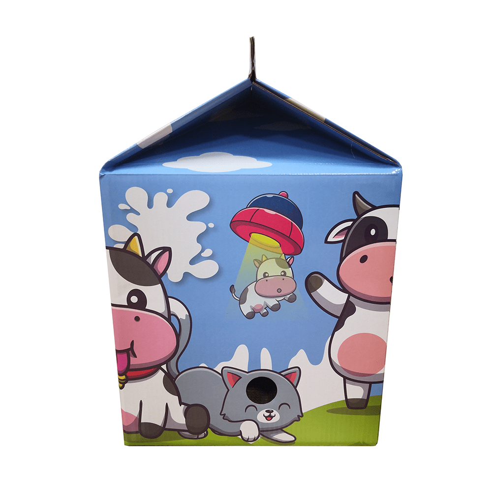 croci-milk-griffoir-carton-chat-design-compact-griffes image 3