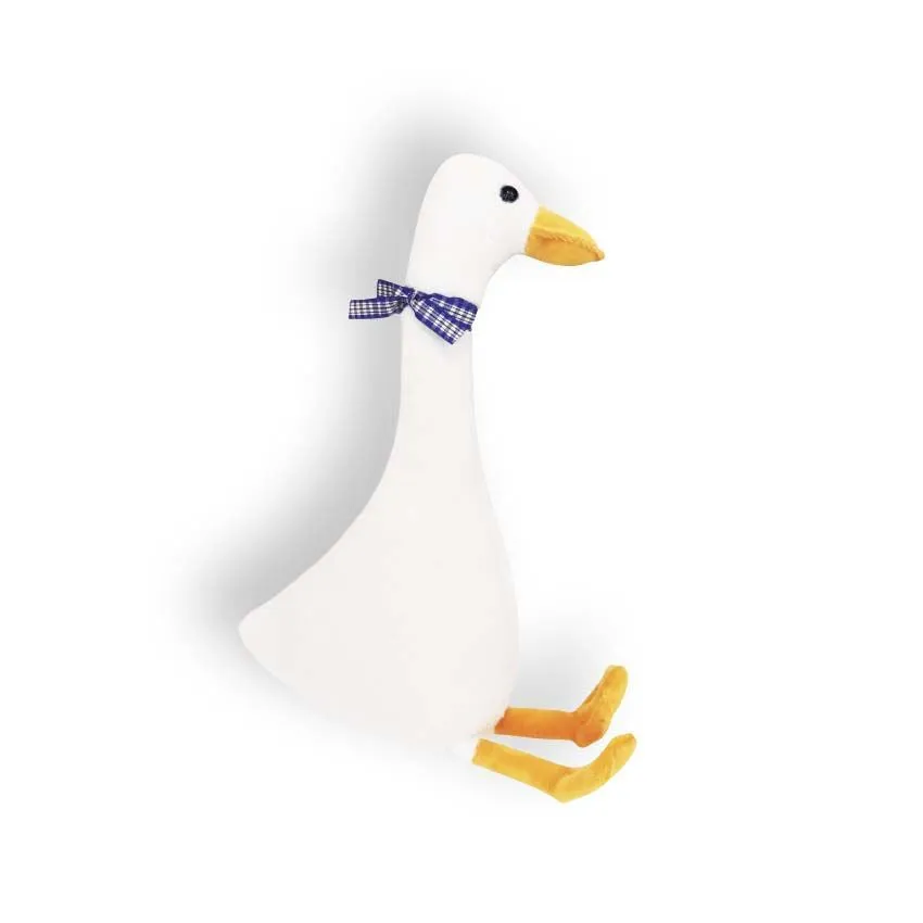 croci-goose-coussin-chien-oie-blanc-30-cm image 1