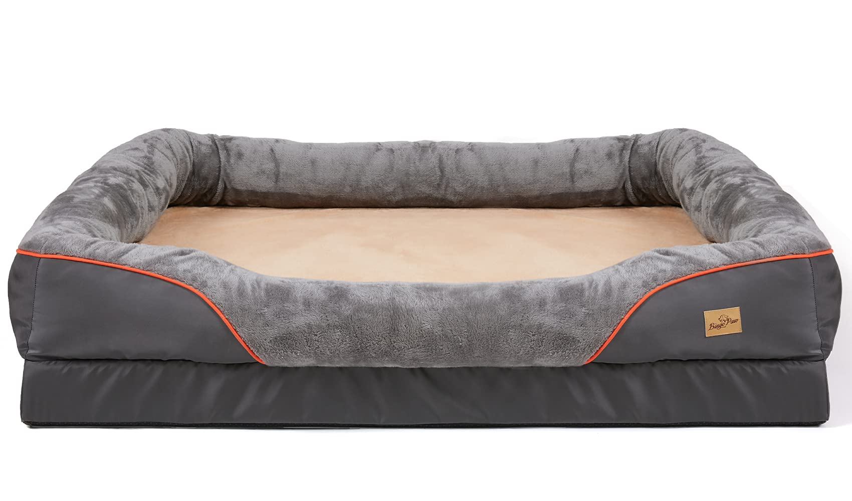 bingopaw-dog-bed-panier-chien-xxxl-135x100cm-m-moire-forme image 1