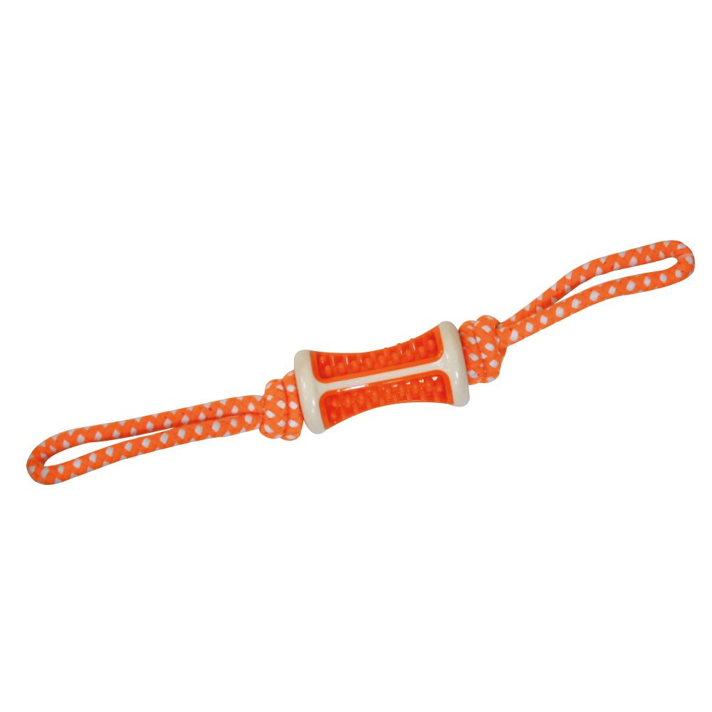 croci-blasting-corde-jouet-pour-chien-vert-41-cm-rouleau-tpr image 3