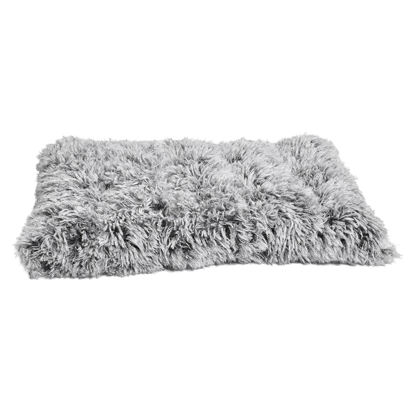 croci-bobby-poilu-matelas-chat-roll-50-gris image 1