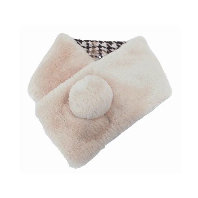 croci-dallas-charpe-femme-double-face-fausse-fourrure-70-cm image 1