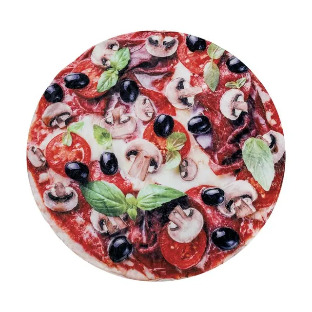 croci-pizza-couverture-chien-polaire-120-cm image 1