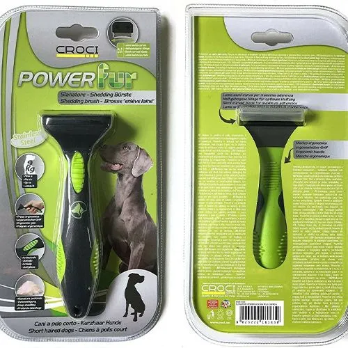 croci-powerfur-brosse-chien-poil-court-taille-m-mue image 1