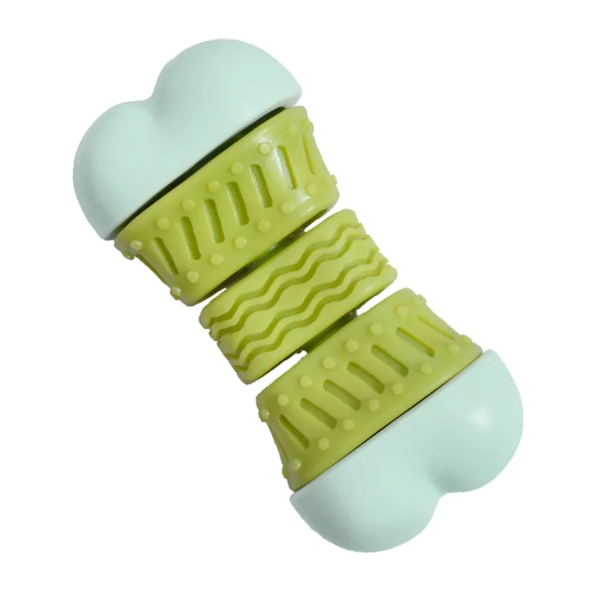croci-dog-toys-jeu-durable-chien-friandise-bleu-dentaire image 1